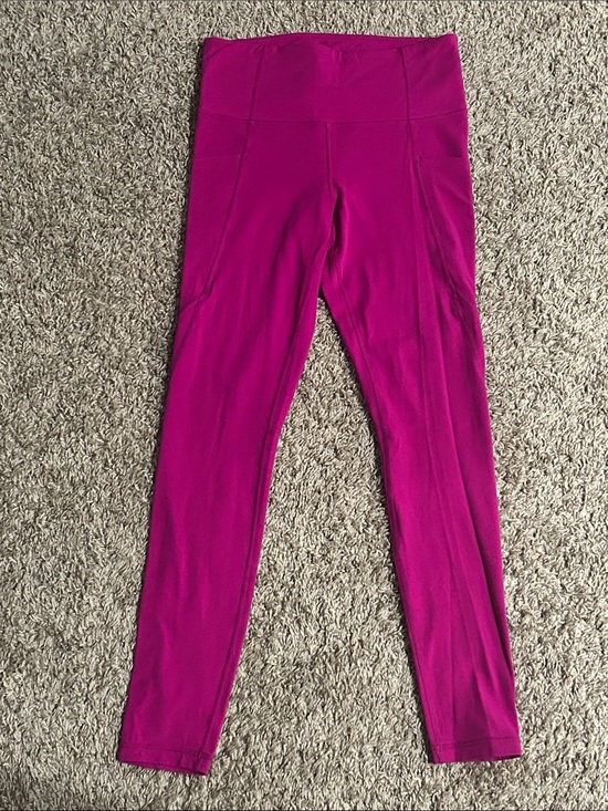 Athleta Pants - Athleta Fuschia Leggings with Pockets